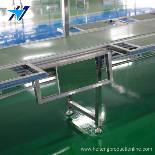 Stainless steel support belt conveyor
